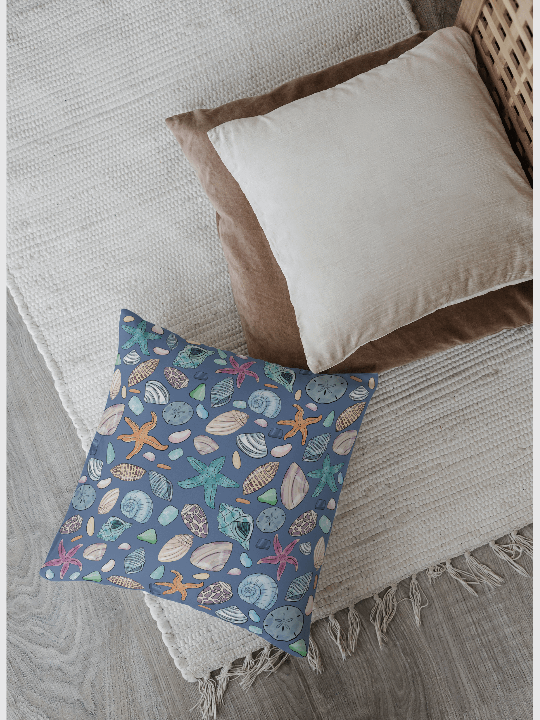 Sea Side Pillow in Storm Gray product image (6)