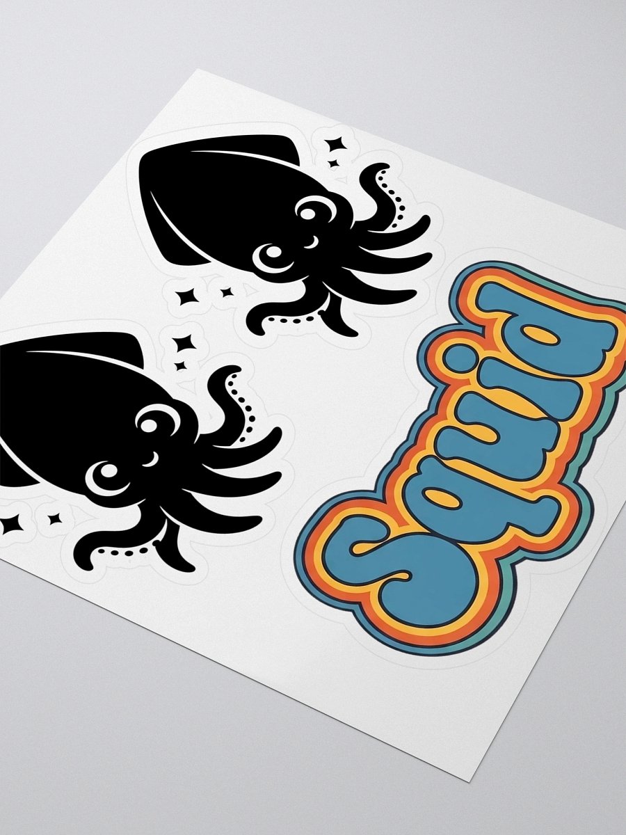 Squid Sticker Pack product image (3)