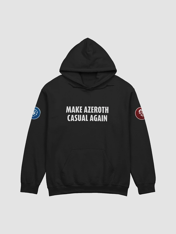 Make Azeroth Casual Again Classic Unisex Hoodie product image (1)