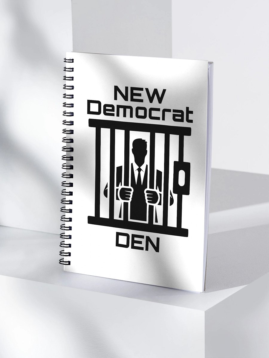 New Democrat Den Spiral Notebook product image (4)