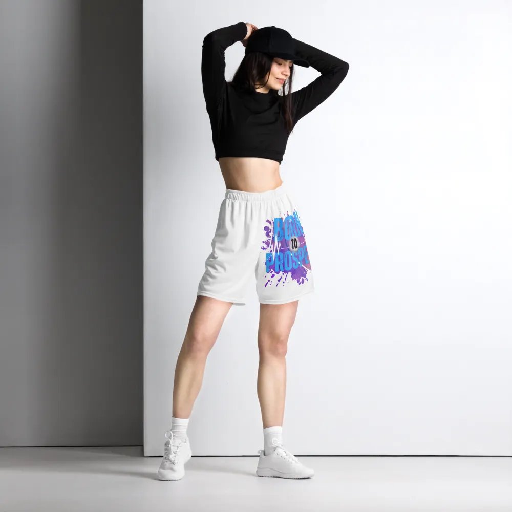 Expressive Born to Prosper Mesh Shorts product image (6)