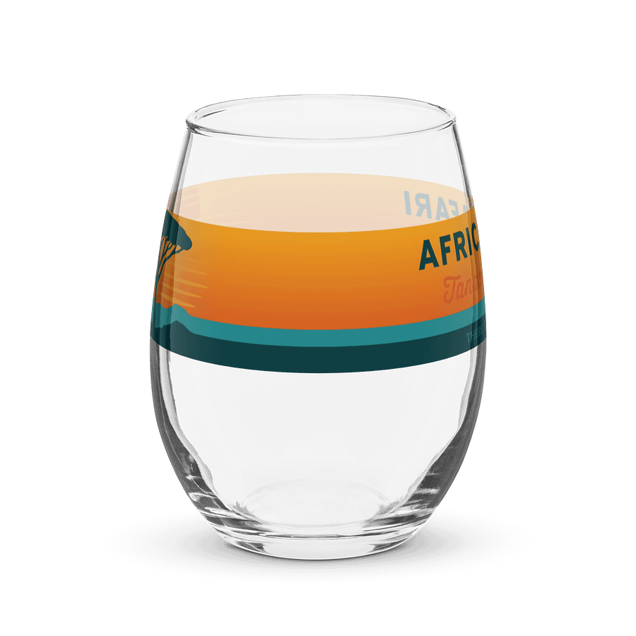 Safari Sunset - Stemless Wine Glass product image (3)