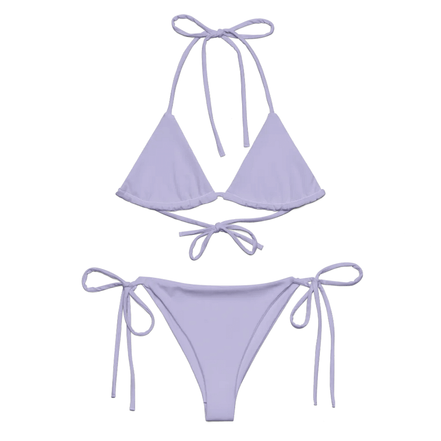 Pale Purple String Bikini product image (5)