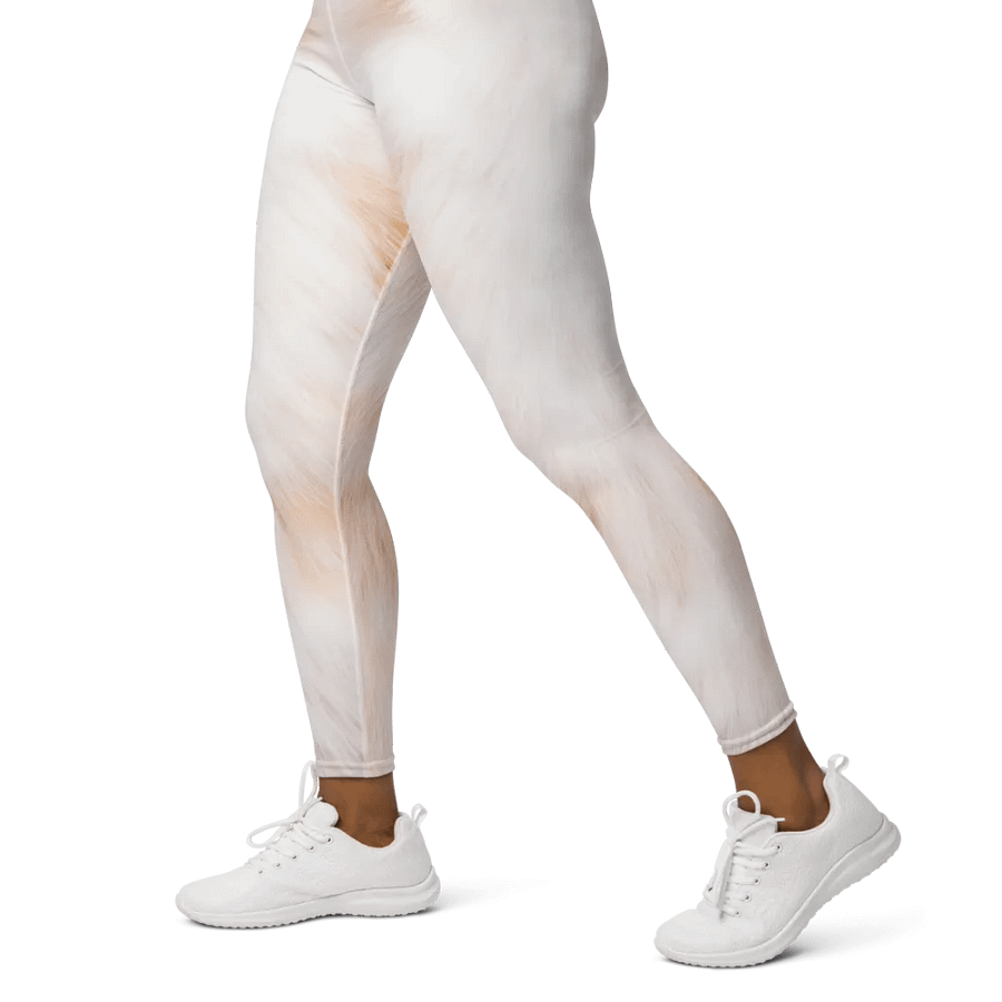 Cream Cat Yoga Leggings product image (4)