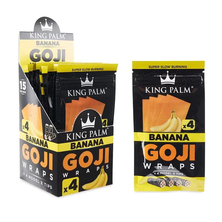 King Palm Goji Wraps 4pk - 15ct Display product image (1)
