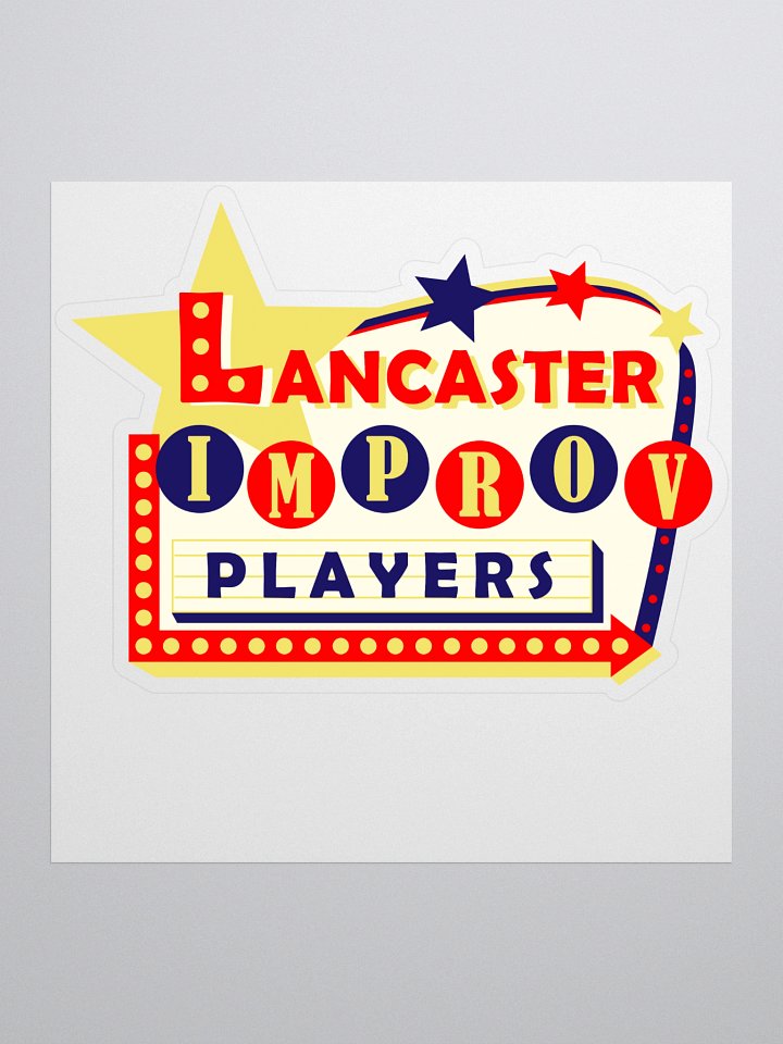 Marquee Logo Sticker product image (1)