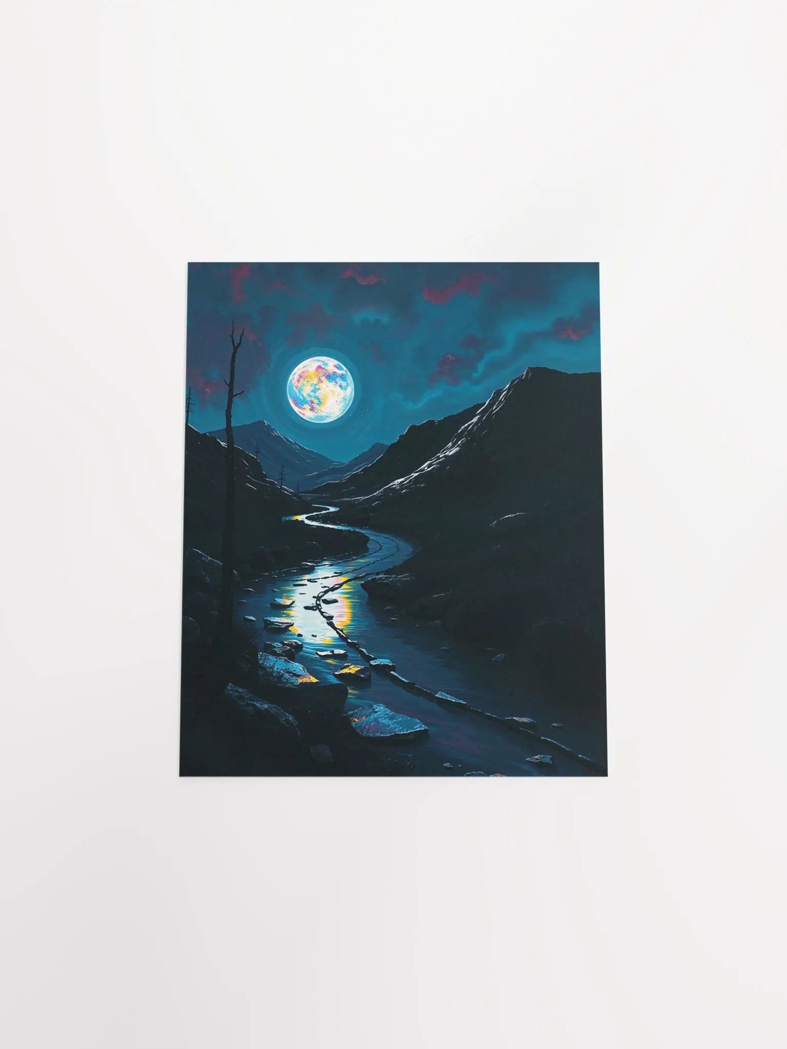 Lunar Reflections Matte Poster product image (29)