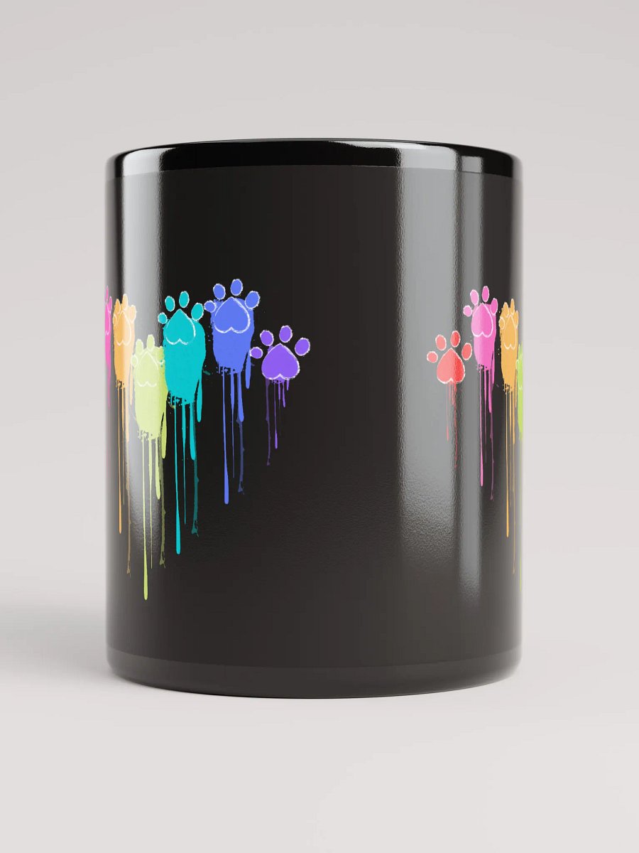 Rainbow Dog Paw Prints Mug product image (5)