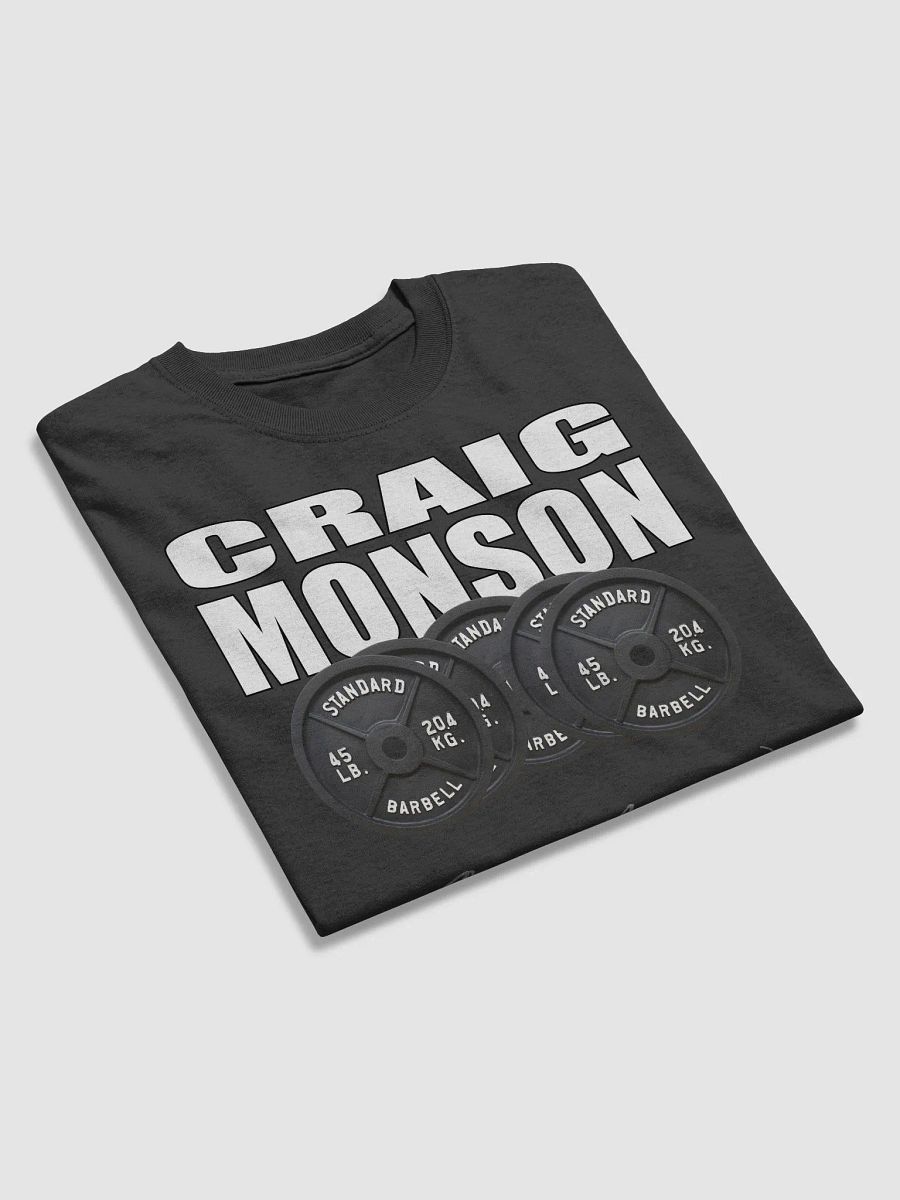Craig Monson Barbell Signature T-shirt product image (9)