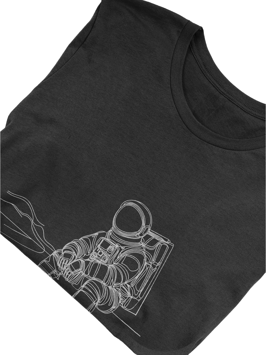 Galactic Explorers Line Art Astronaut T-Shirt product image (51)