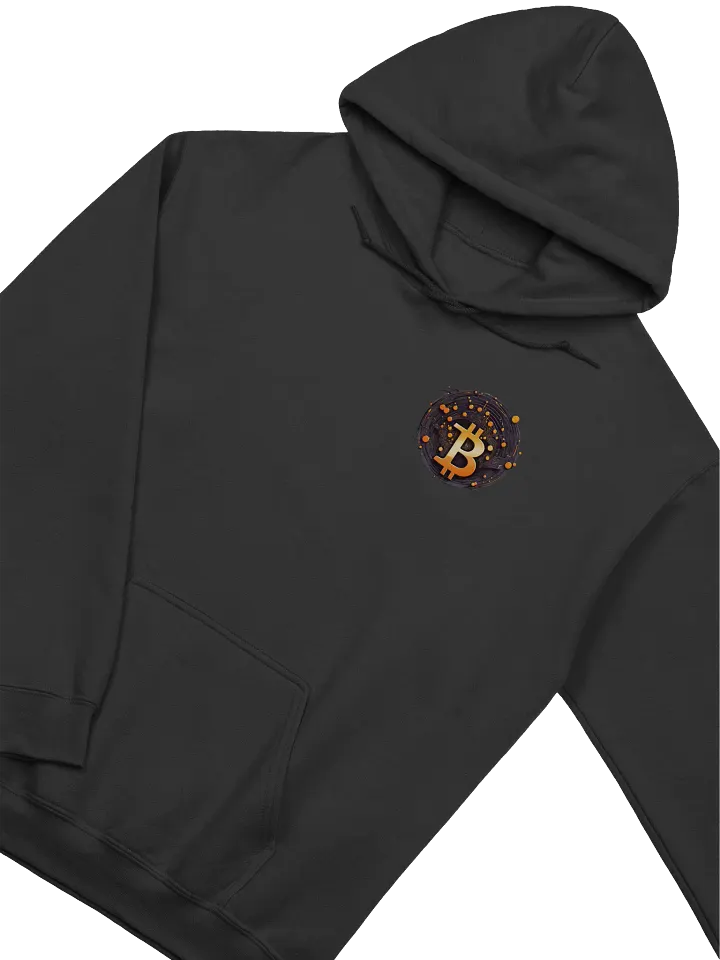 Golden Bitcoin To The Moon Hoodie, Trendy Crypto Sweatshirt, Perfect Gift for Bitcoin Lovers product image (1)