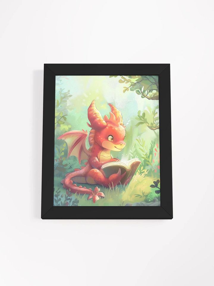 Poster encadré Dragon Rouge product image (1)
