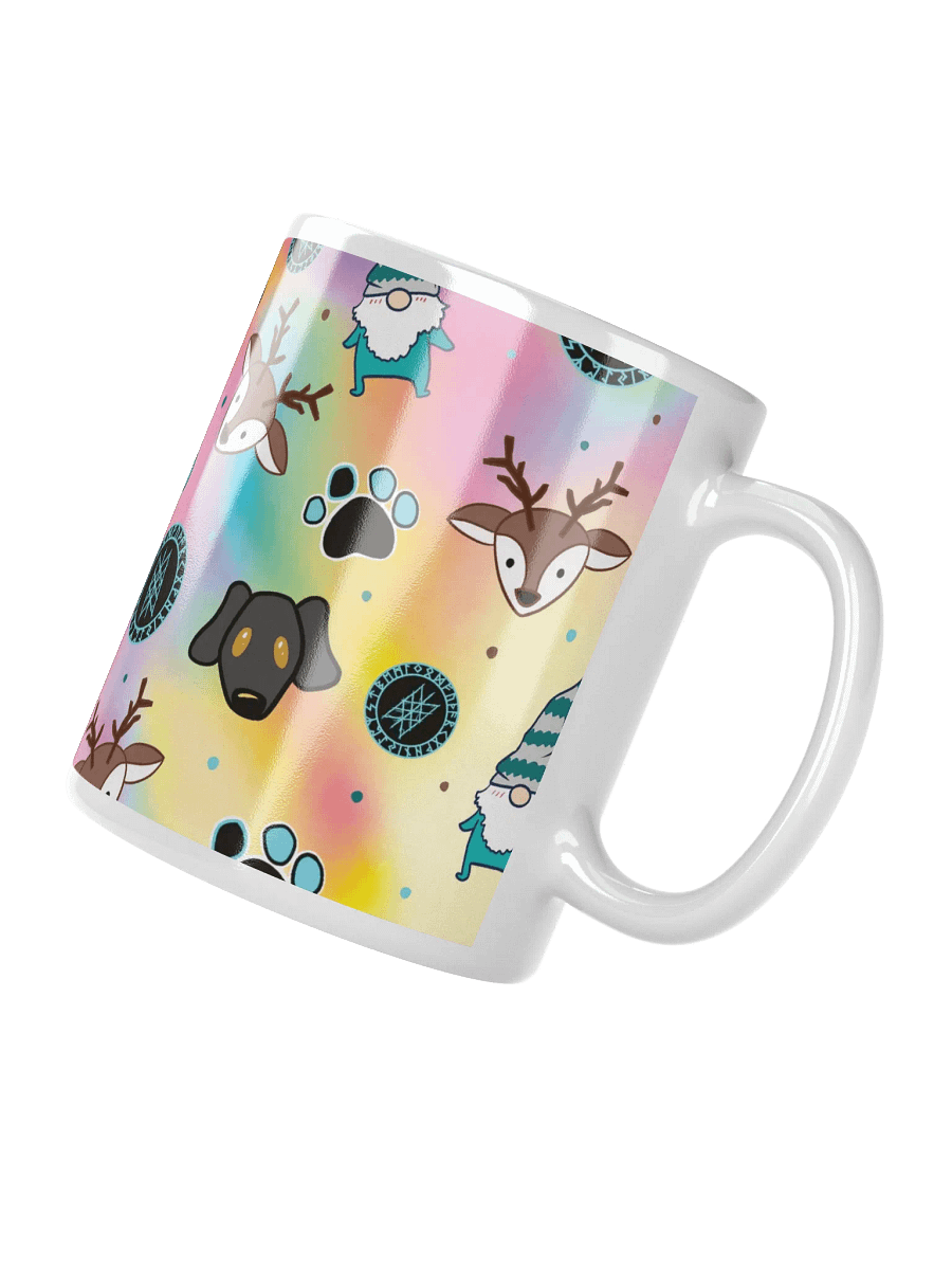 PRIDE Rainbow Stream Pattern Glossy Mug product image (5)