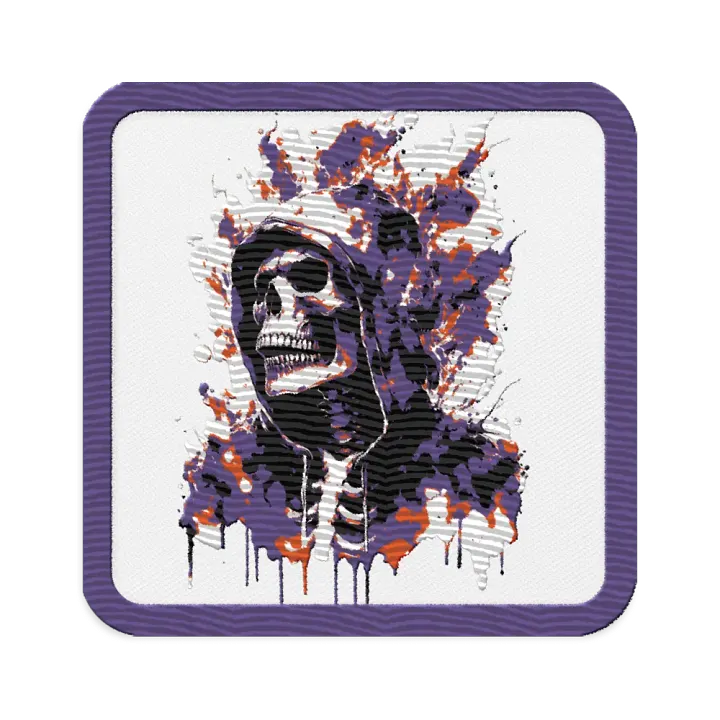 ''Sir Morbid X Splat'' Embroidered Patch product image (1)
