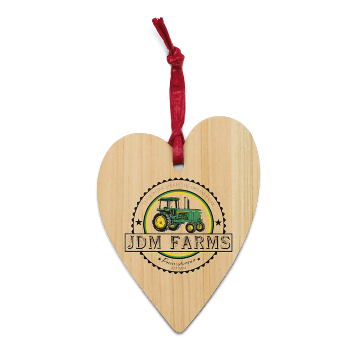 Rustic Tractor Wooden Ornaments product image (2)