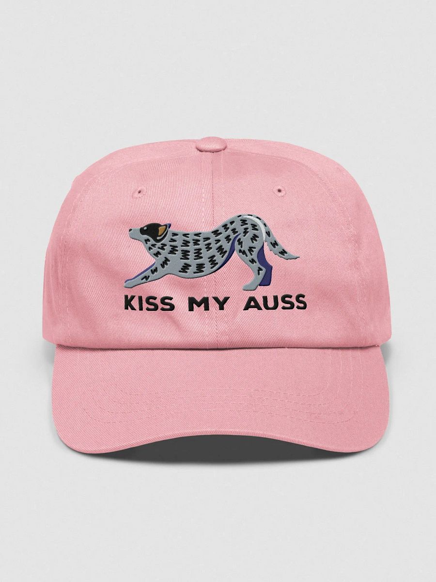 Kiss My Auss Classic Dad Hat(Embroidered) of an Australian Cattle Dog(Blue Heeler 2) product image (17)