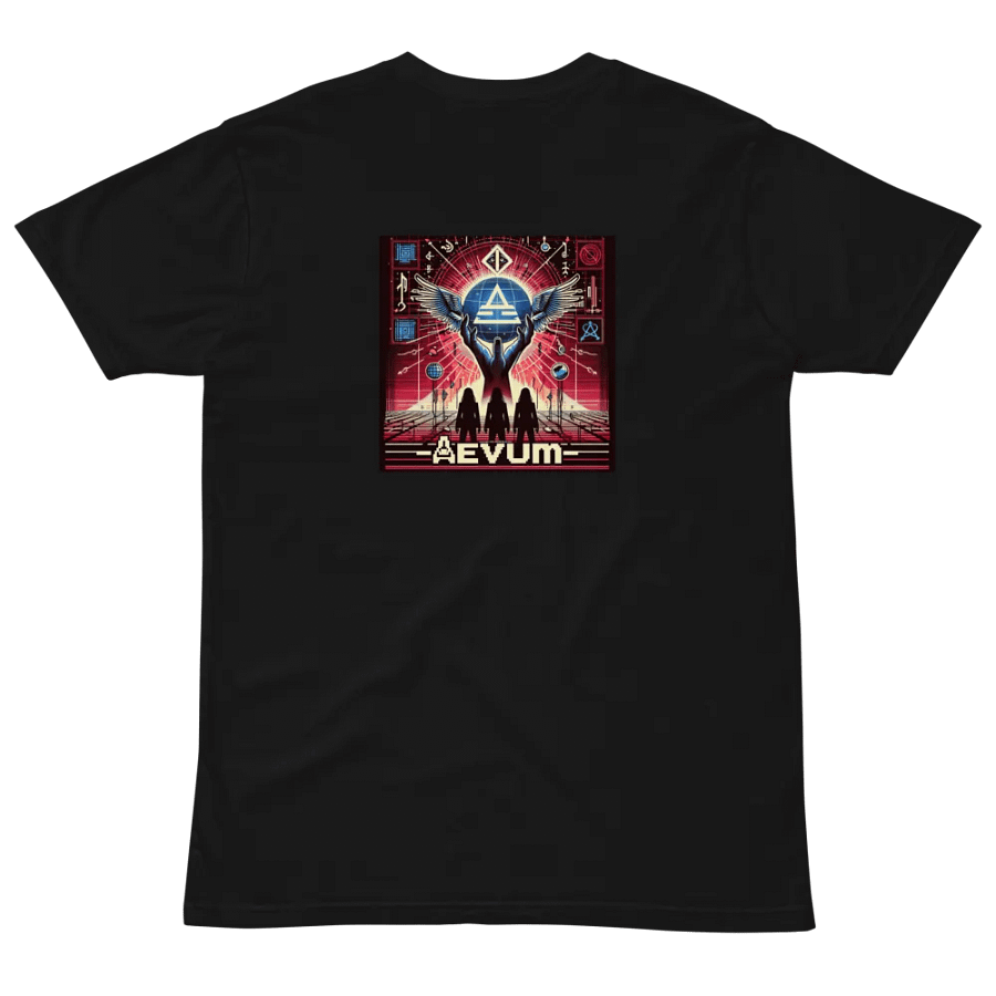 AEVUM Band Emblem Unisex T-Shirt product image (4)