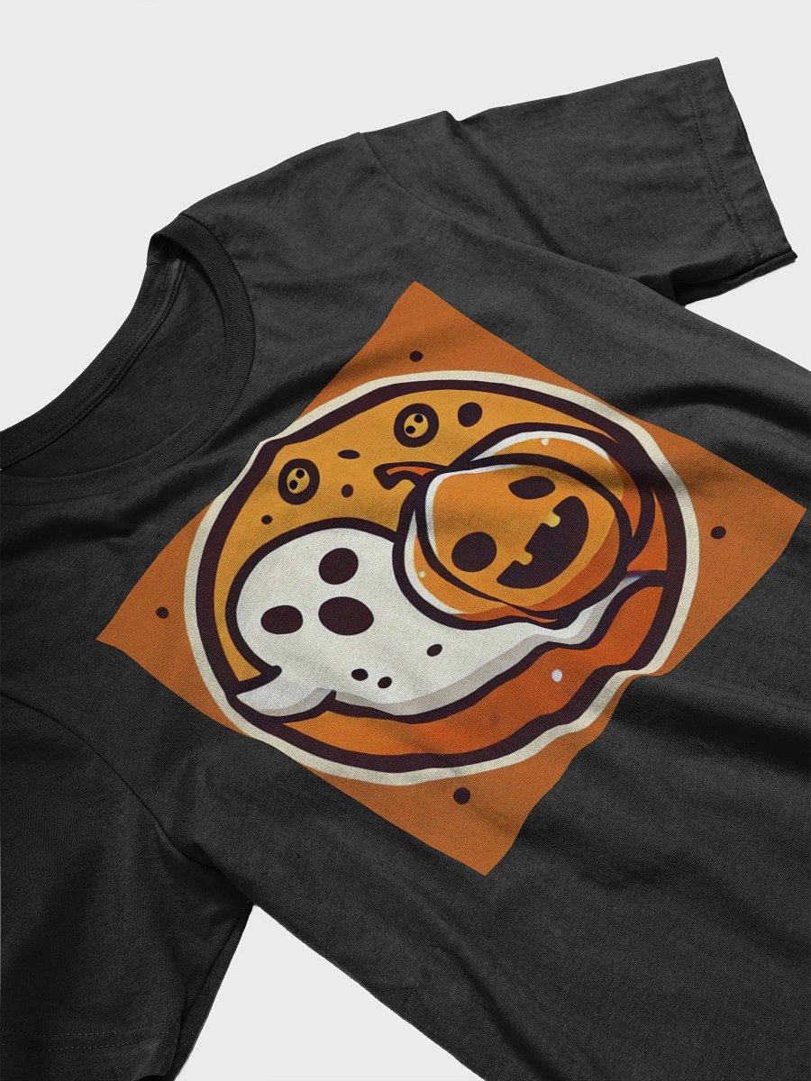 Spooky Ghost & Pumpkin Halloween T-Shirt product image (6)