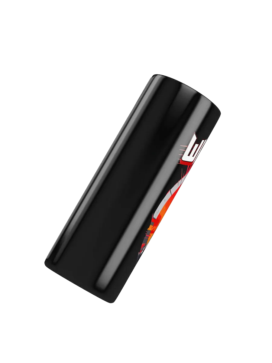 Waifu Boss 20 oz Skinny Stainless Steel Tumbler - Black - v1 product image (4)
