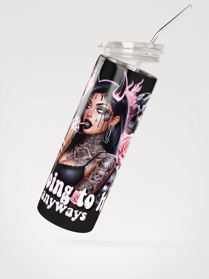Gothic Devil Stainless Steel Tumbler product image (2)