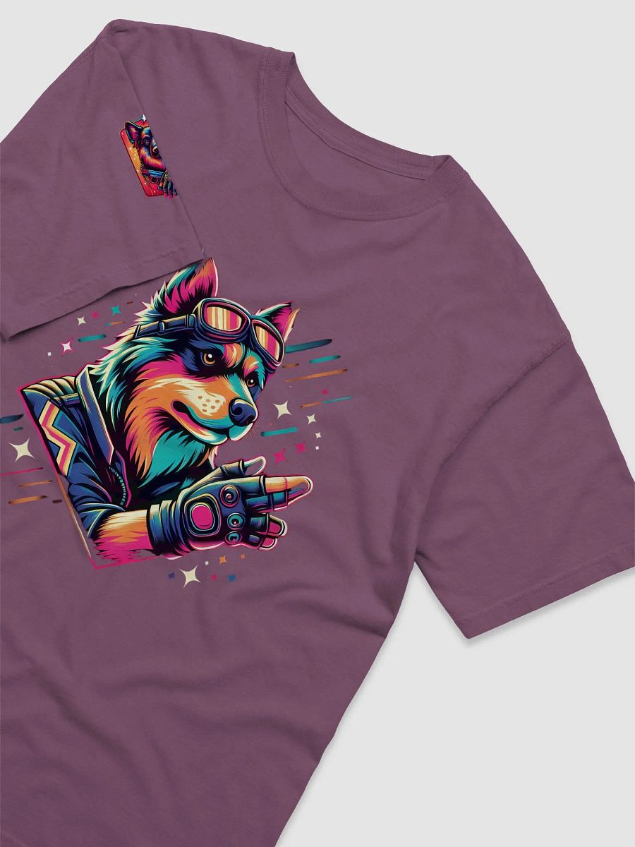 Neon Cyber Canine Heavyweight Tee product image (16)