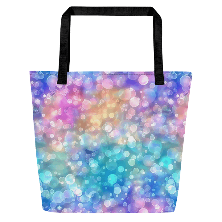 Bokeh Ombre Radiance Polyester Tote Bag product image (1)