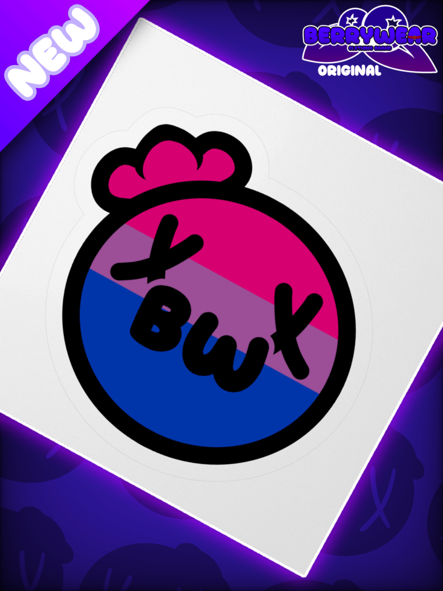 Berrywear Pride - Bi Pride Die Cut Sticker product image (1)