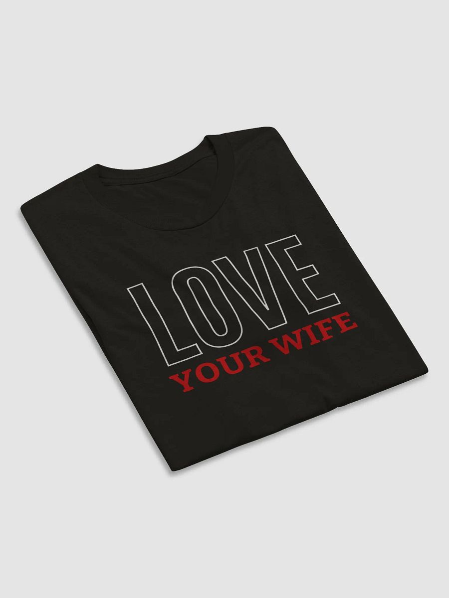 Love Your Wife - Husband's Couple Shirt (Black, Navy) product image (4)