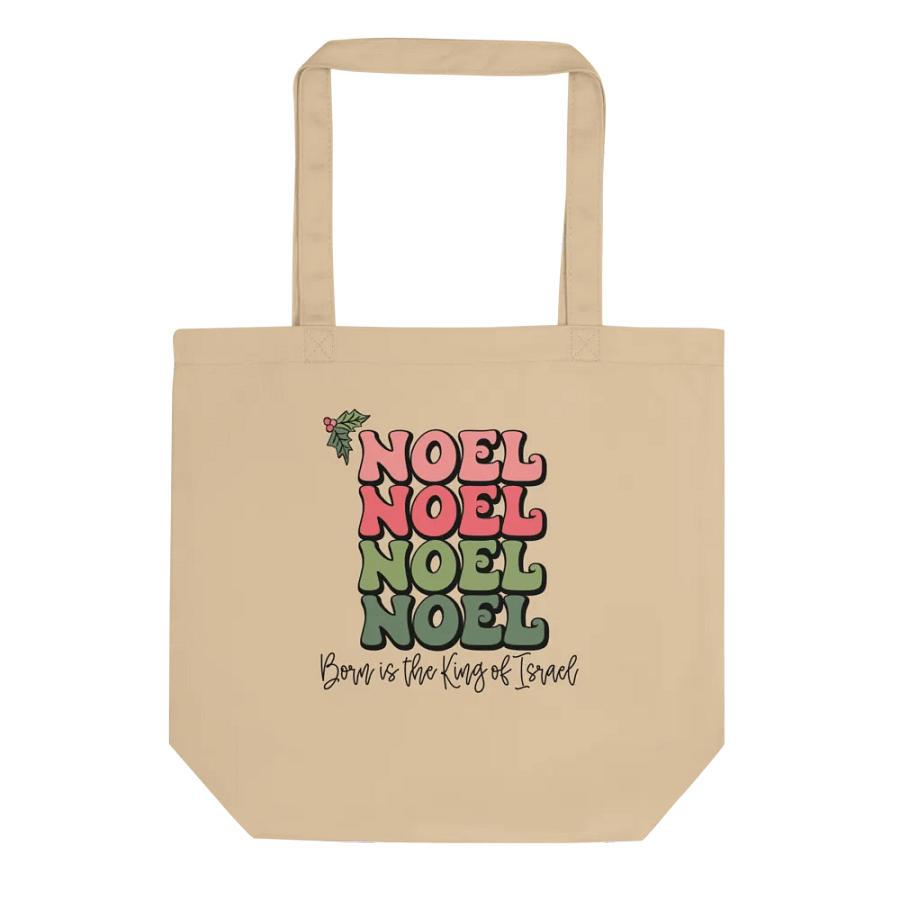 NOEL Christmas Eco-Tote Bag product image (1)