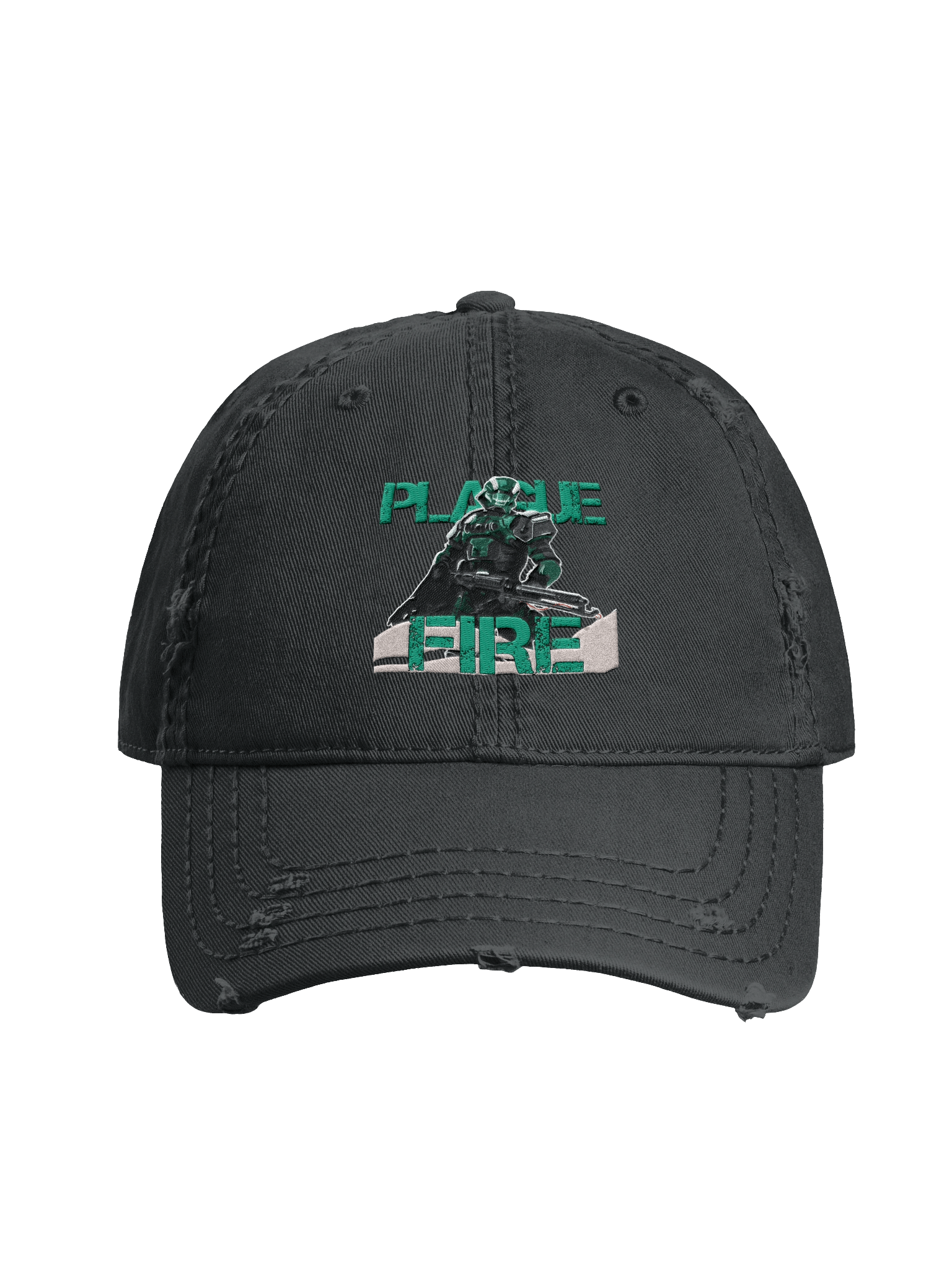 Plaguefire Distressed Dad Cap product image (1)