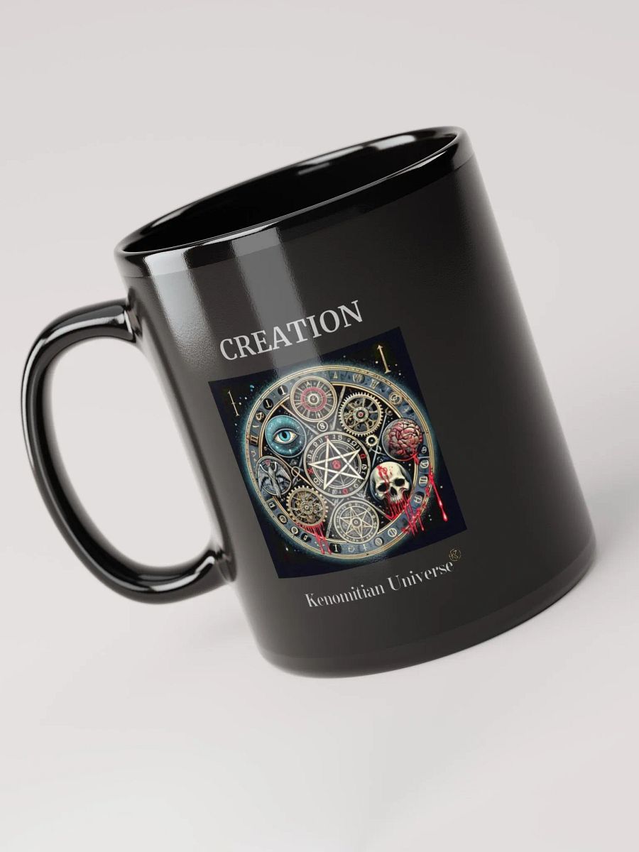 Creation | Black Glossy Mug product image (5)