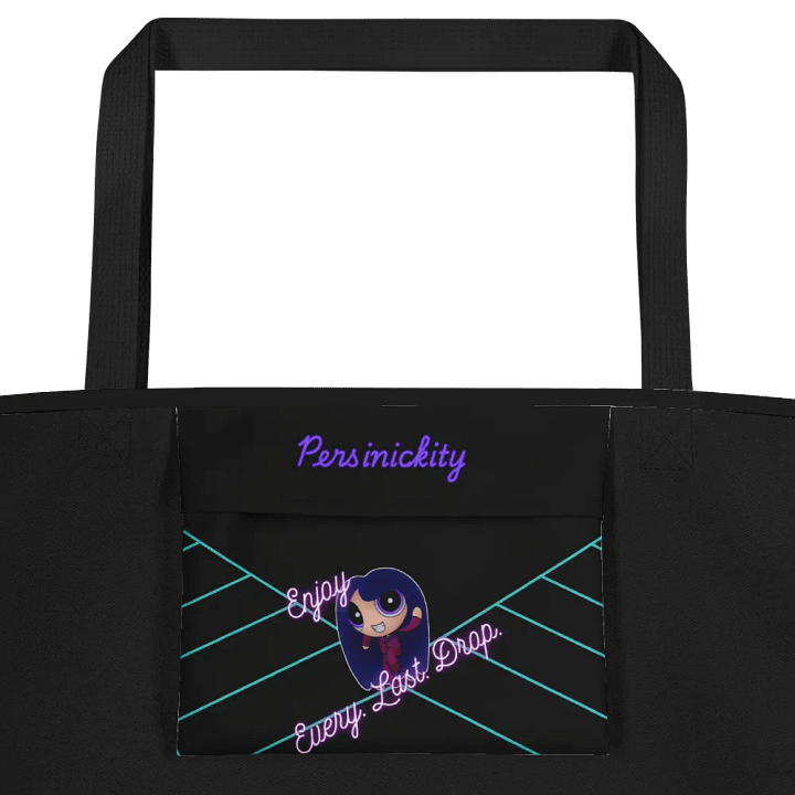 Pizza Love Tote Bag - Black product image (2)
