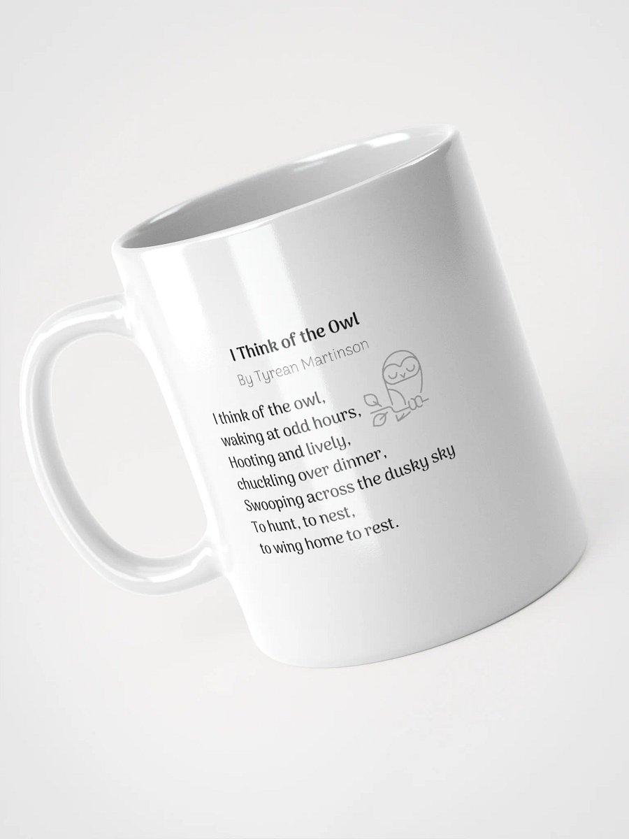 Owl Poetry Mug product image (8)
