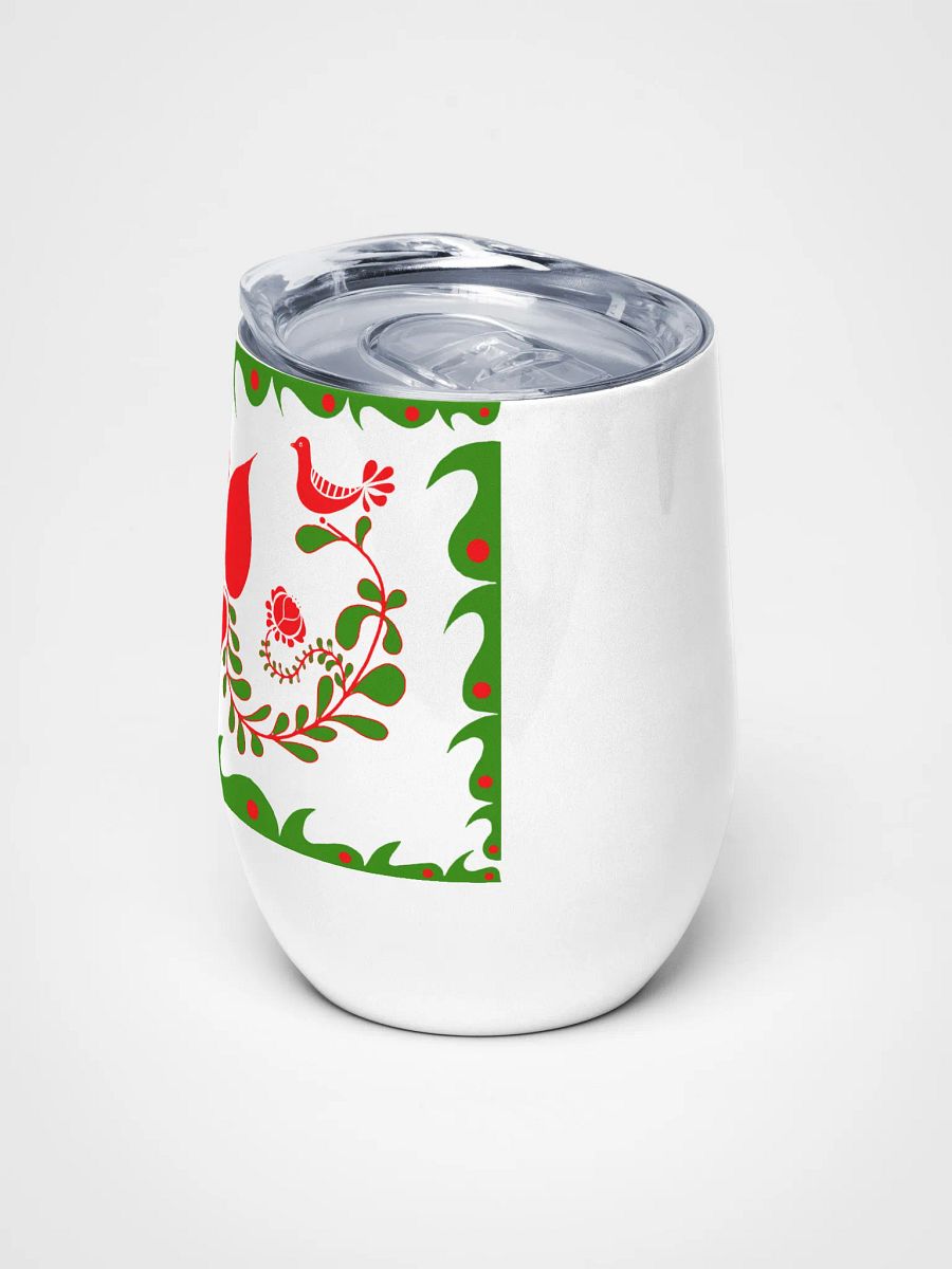 Hungarian Folk Art Wine Tumbler product image (5)