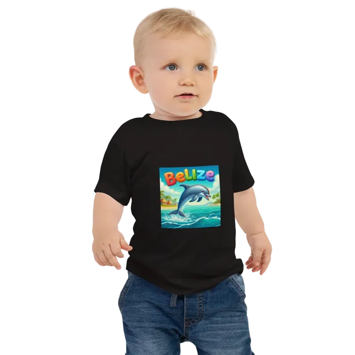 Belize Dolphin Adventure Baby Tee product image (1)
