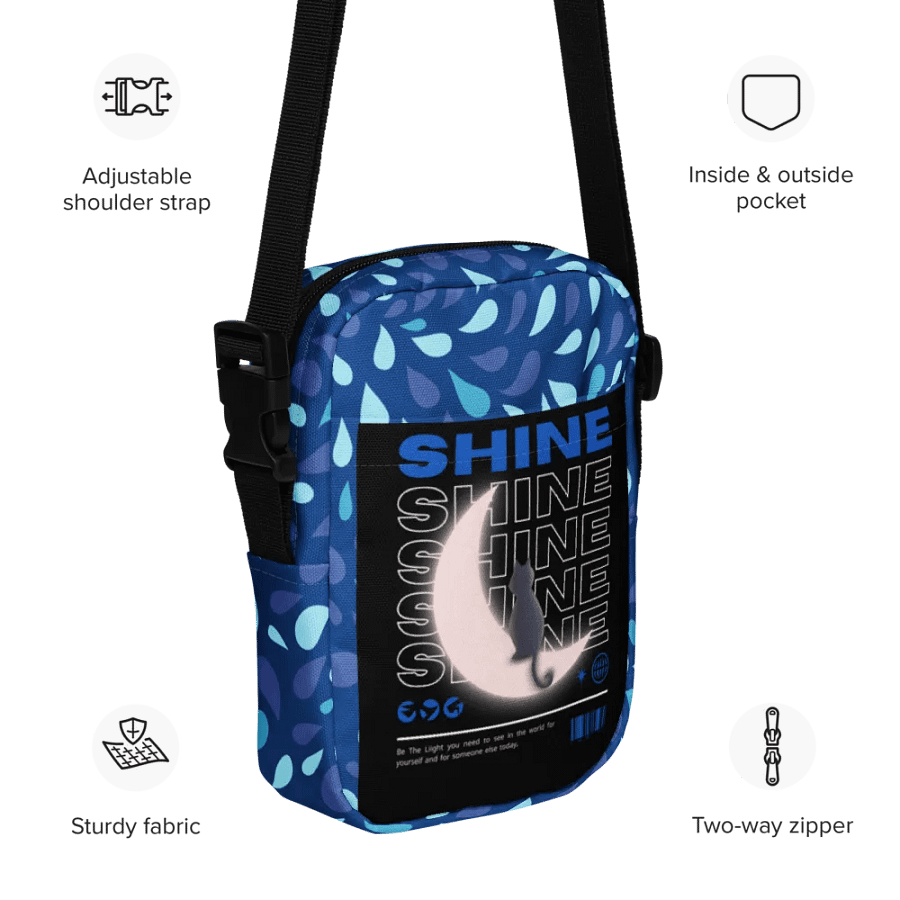 Lunar Shine Reflective Crossbody Bag product image (11)
