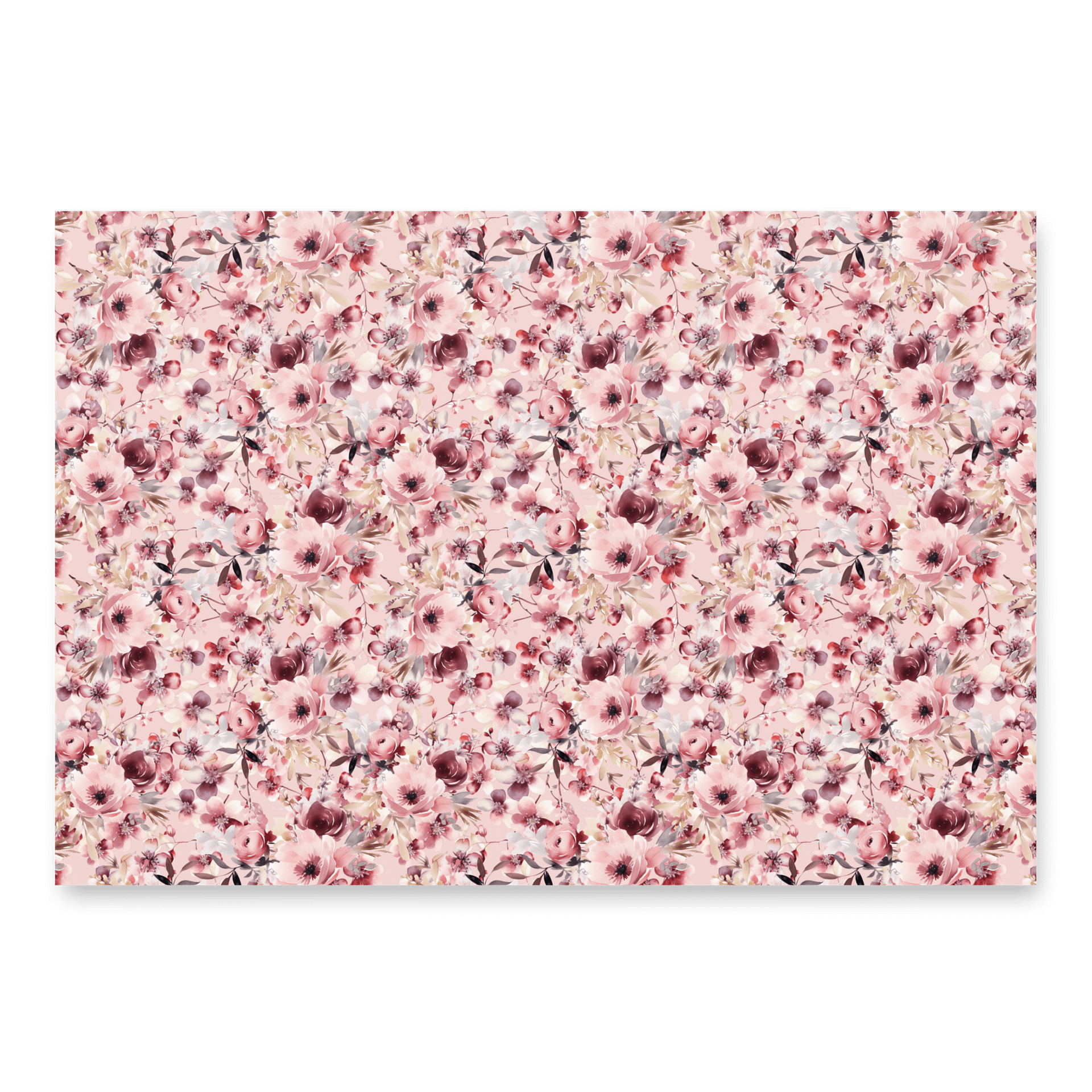 Pink Roses Garden Paper Sheets product image (3)