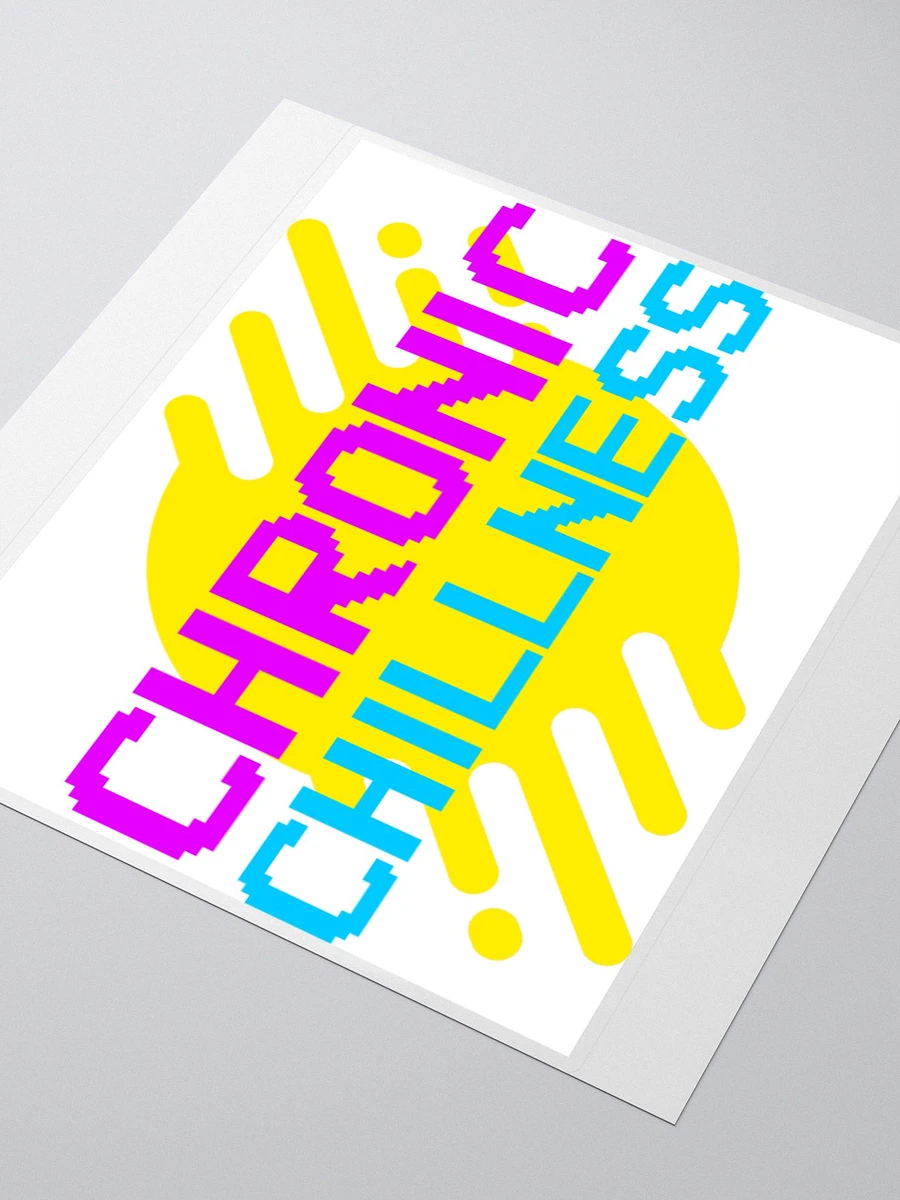 Chronic Chillness bubble free stickers product image (3)