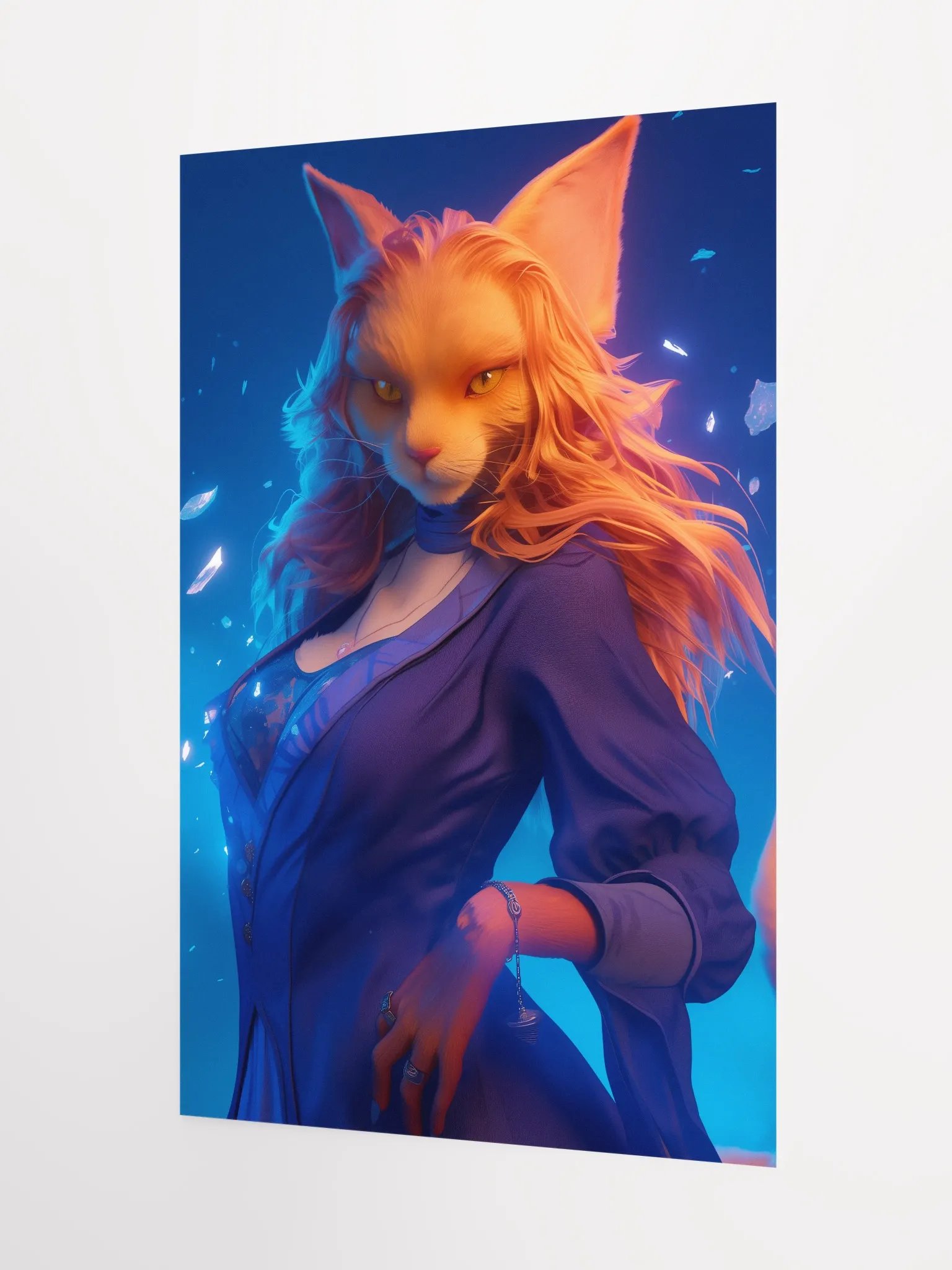 Mystical Feline Charisma Poster product image (3)