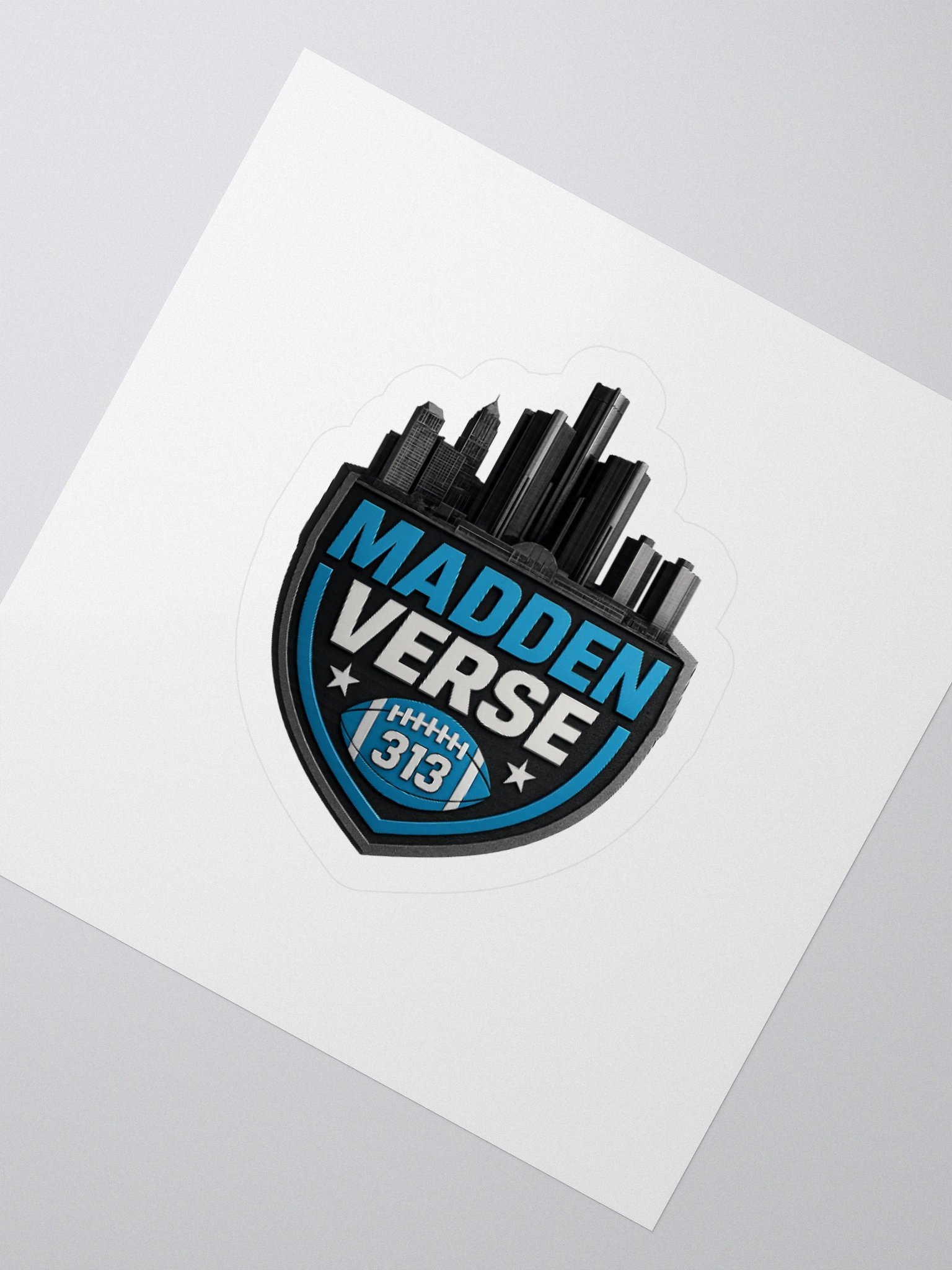 MADDEN VERSE 313 DETROIT CITYSCAPE STICKER product image (6)