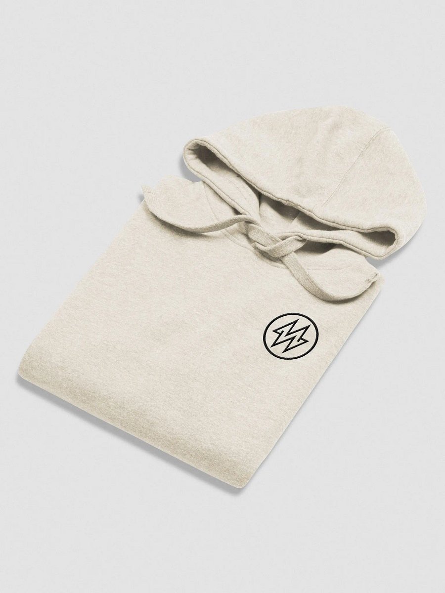 Embroidered MW Hoodie Bone/White product image (4)