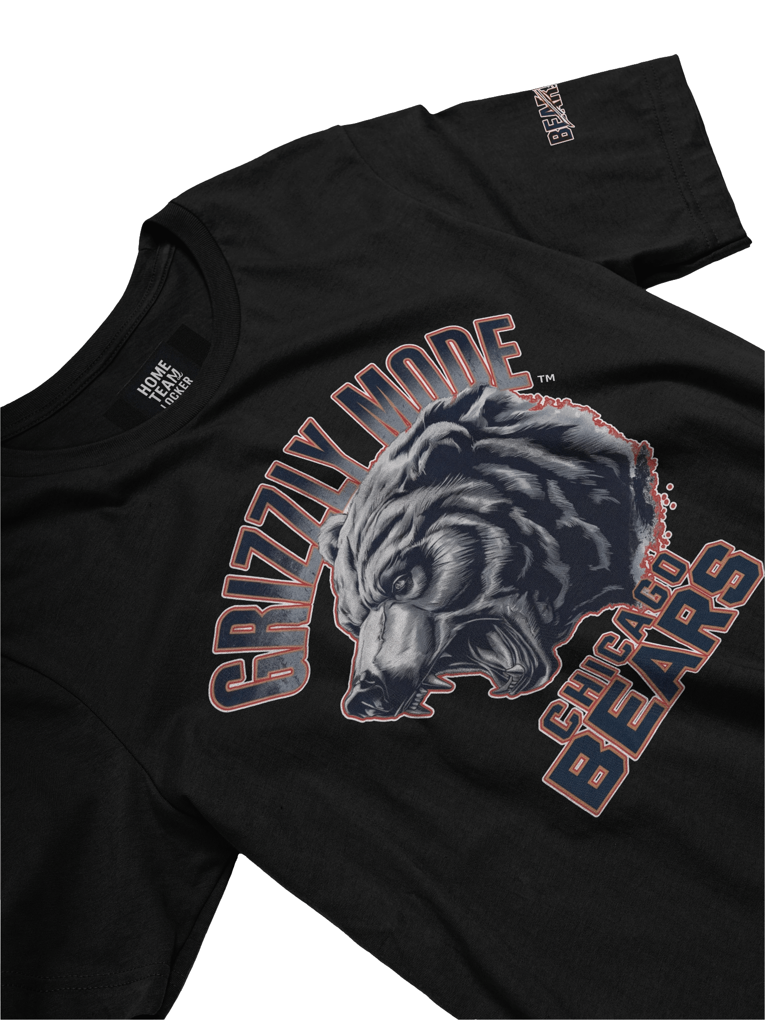 Grizzly Mode T-Shirt | Chicago Bears | NFL Home Locker product image (18)
