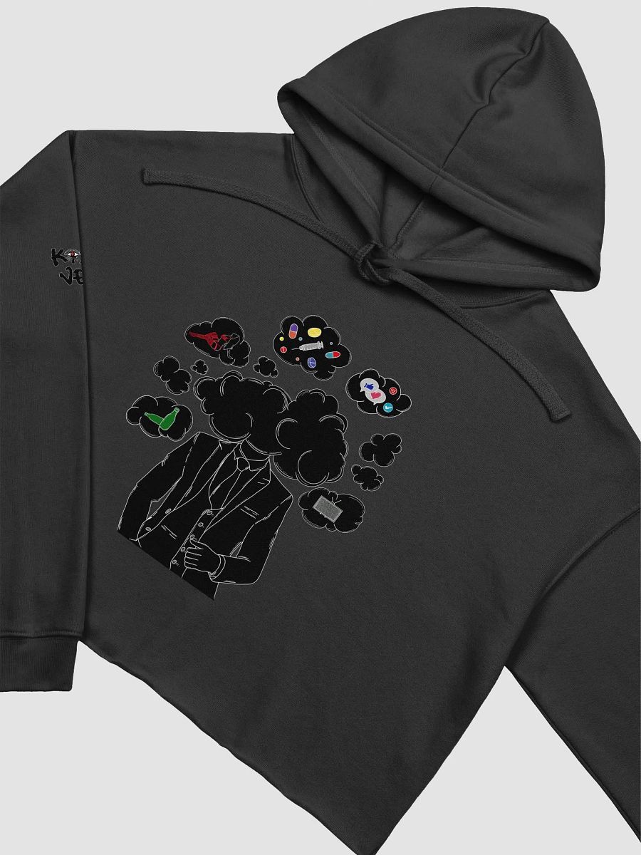 'Head in the clouds' Inspired KING VEE Crop Hoodie product image (3)