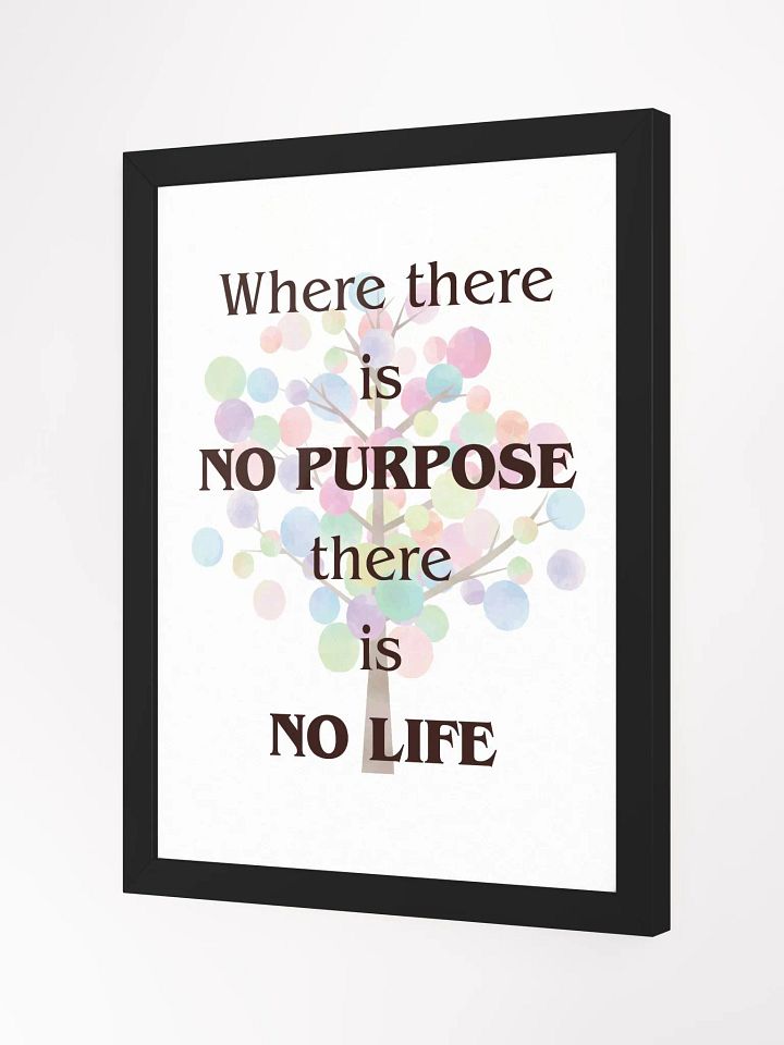 Purposeful Tree of Life Framed Poster product image (2)