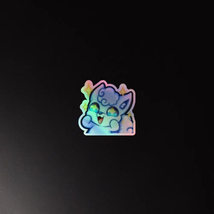 Nerdy's Alolan Ninetails Hype Sticker product image (4)