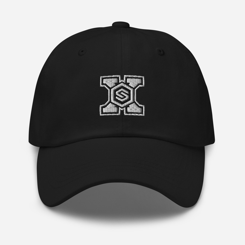XO Dad Hat B&W