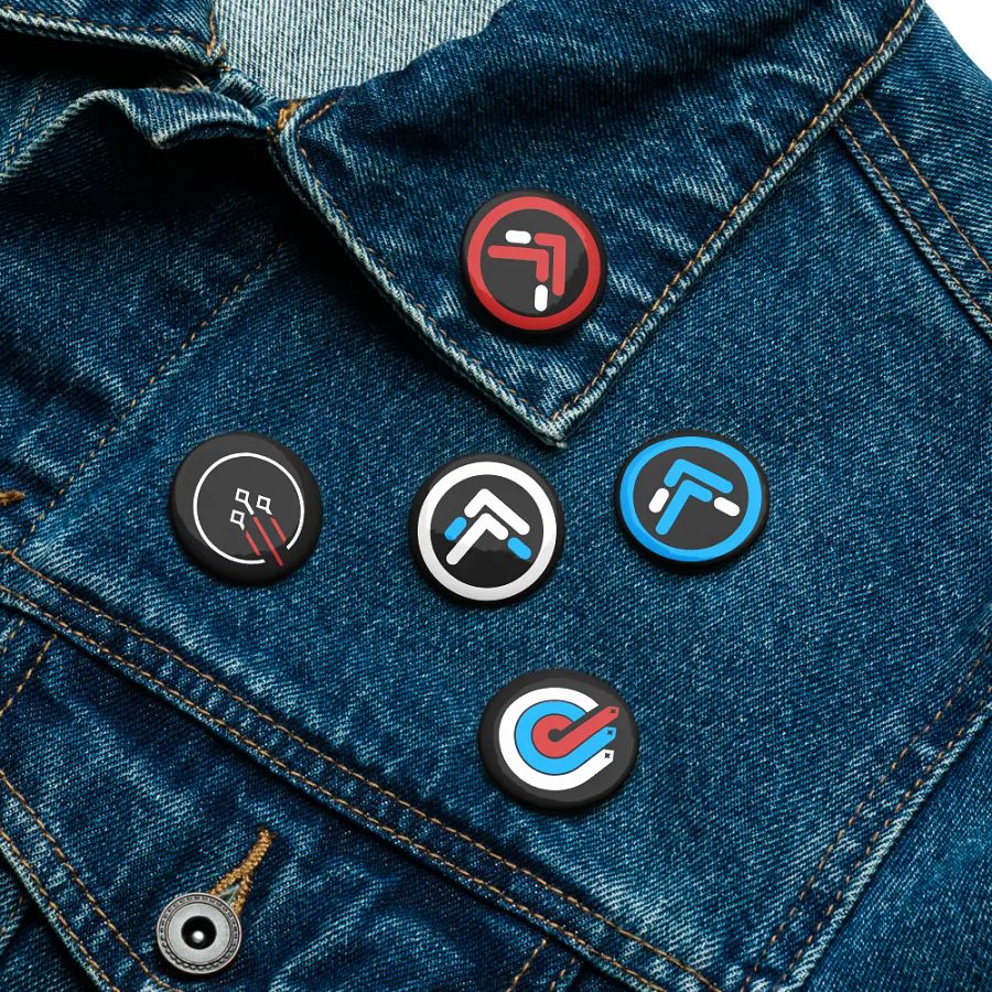 AGRL - 5 PIN BADGE SET product image (2)