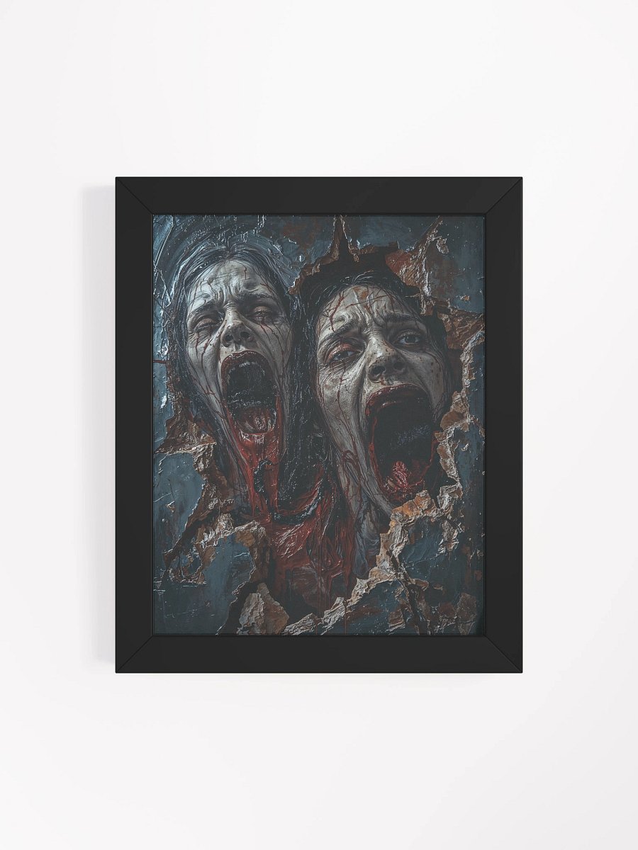 Wall of Wails Framed Print product image (26)