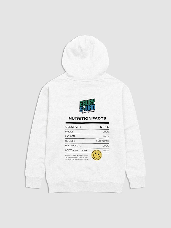 Ebury Squad Nutrition Facts T-Shirt - BLACK product image (2)