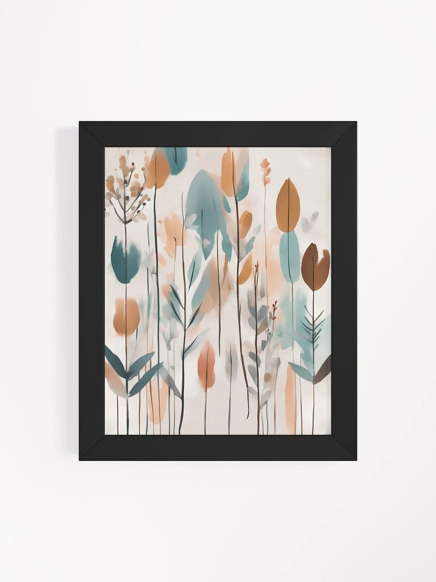 Serene Flora: Framed Matte Poster product image (67)